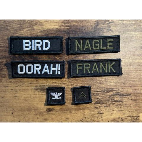 Custom Name Patches - ZZZ BEARS -