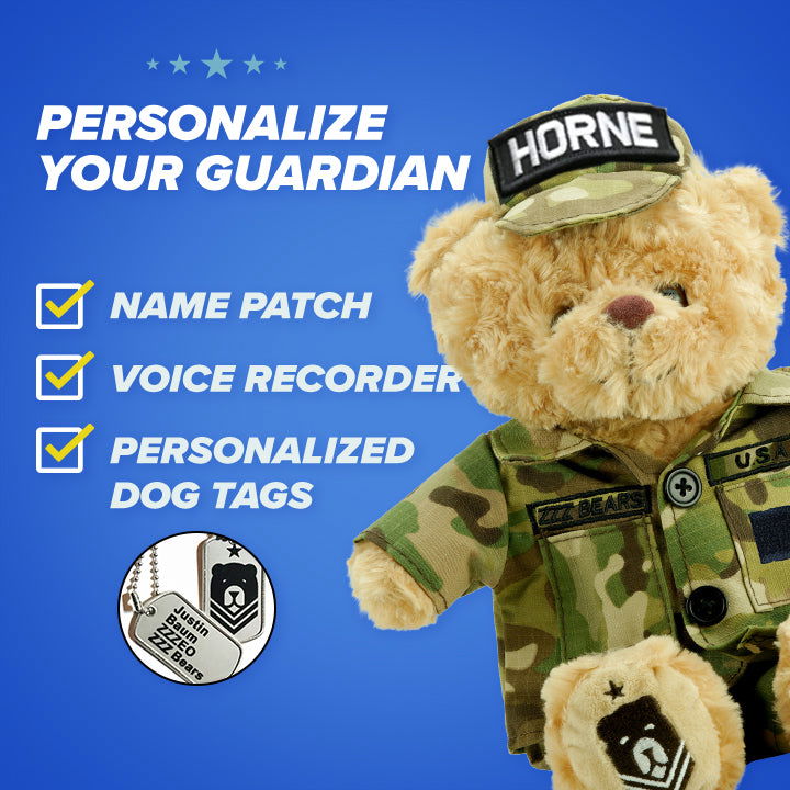Guardian Sleeptight Space Force Bear - ZZZ BEARS -