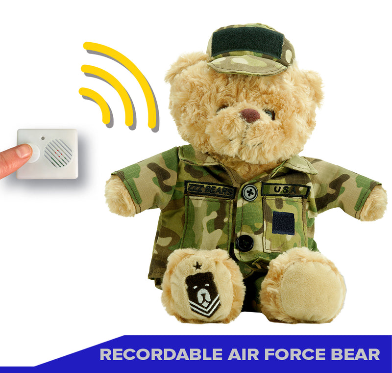 Recordable Air Force Bear