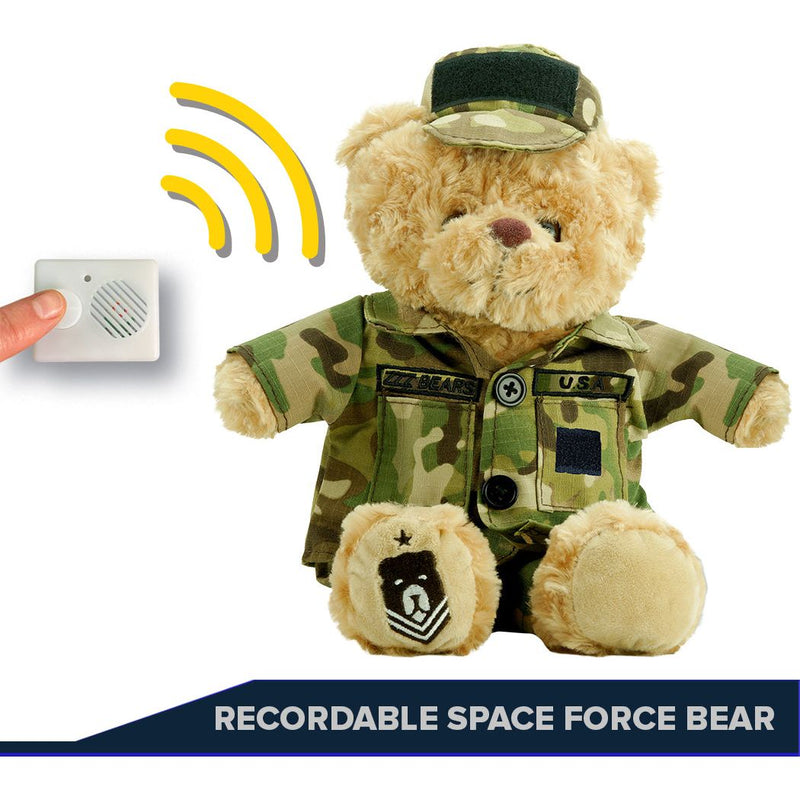 Recordable Space Force Bear
