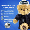 Sailor Sleeptight - Navy Teddy Bear - ZZZ BEARS -
