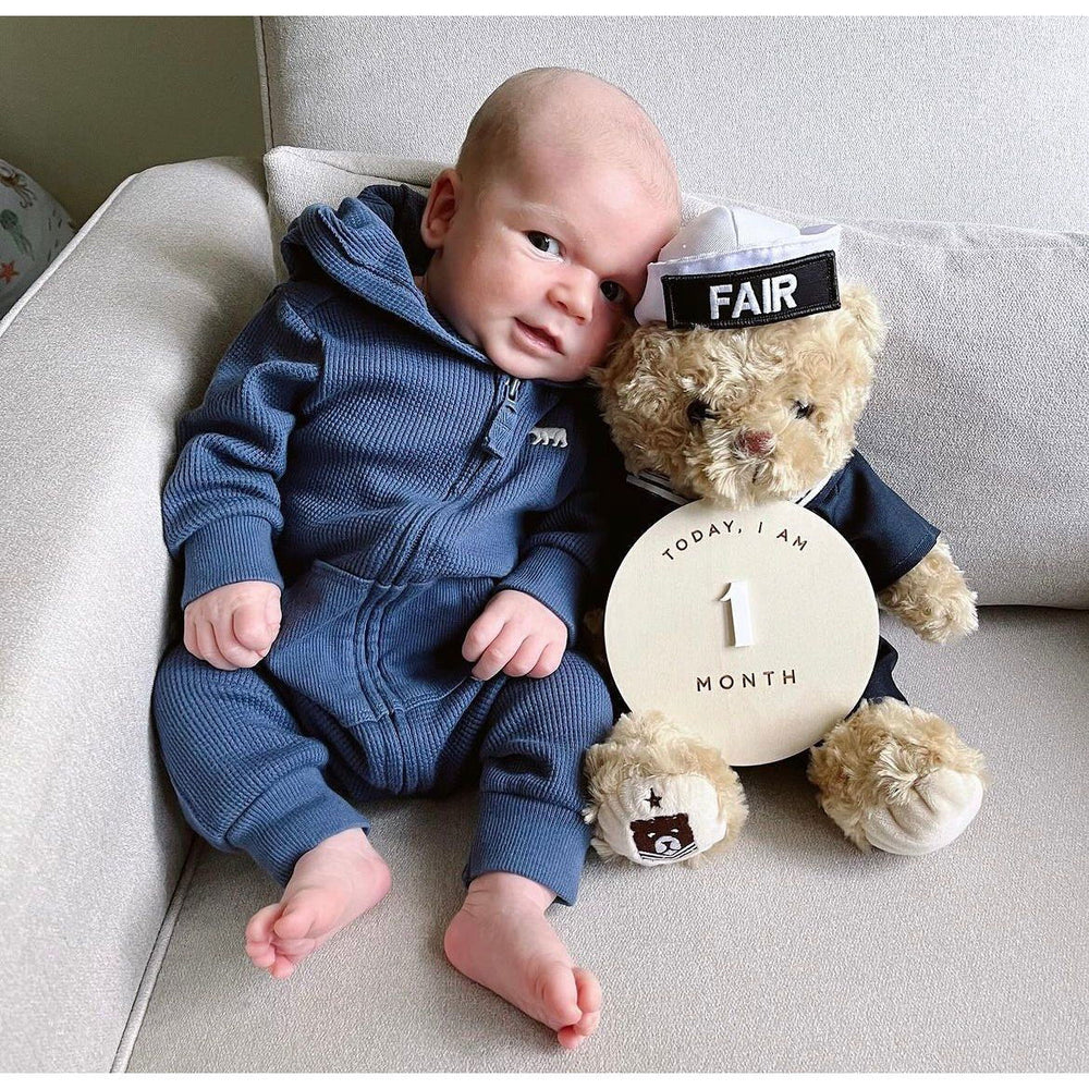 Sailor Sleeptight - Navy Teddy Bear - ZZZ BEARS -