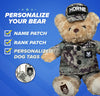 Sailor Sleeptight - Navy Teddy Bear Cammo - ZZZ BEARS -