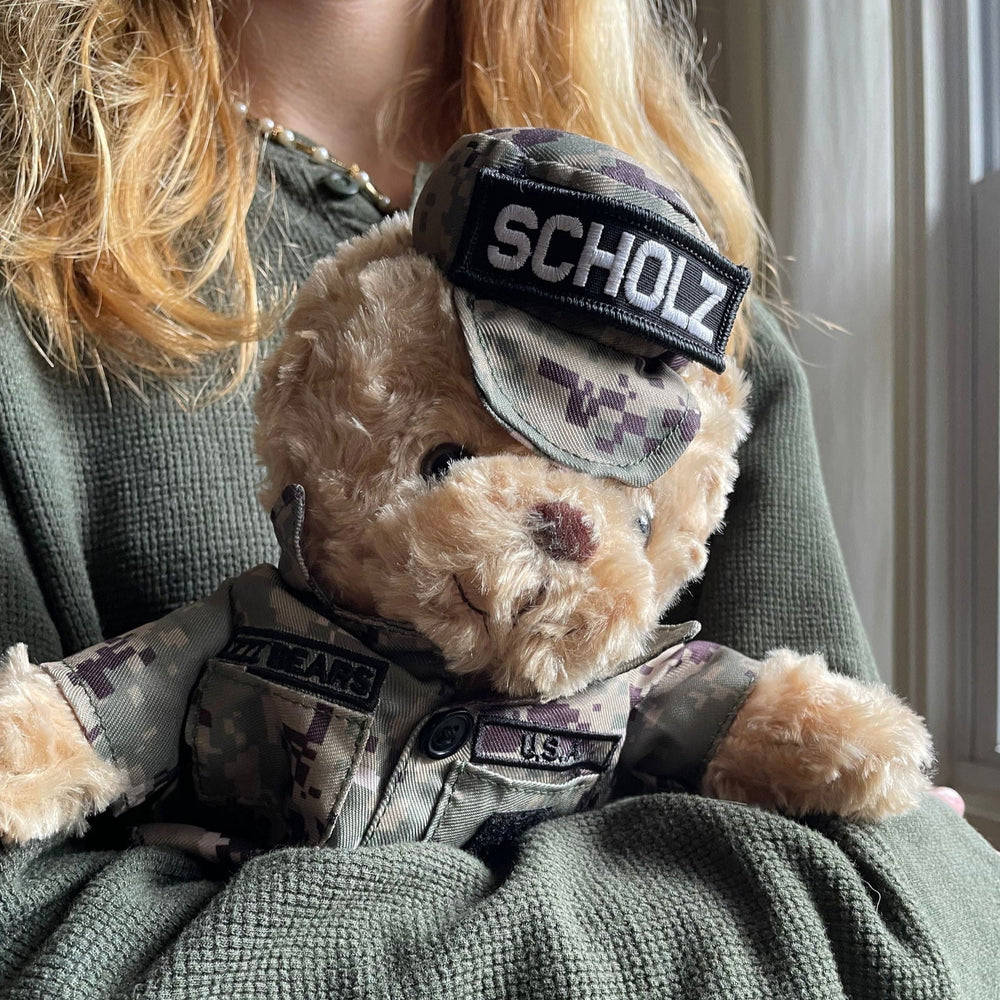 Sailor Sleeptight - Navy Teddy Bear Cammo - ZZZ BEARS -
