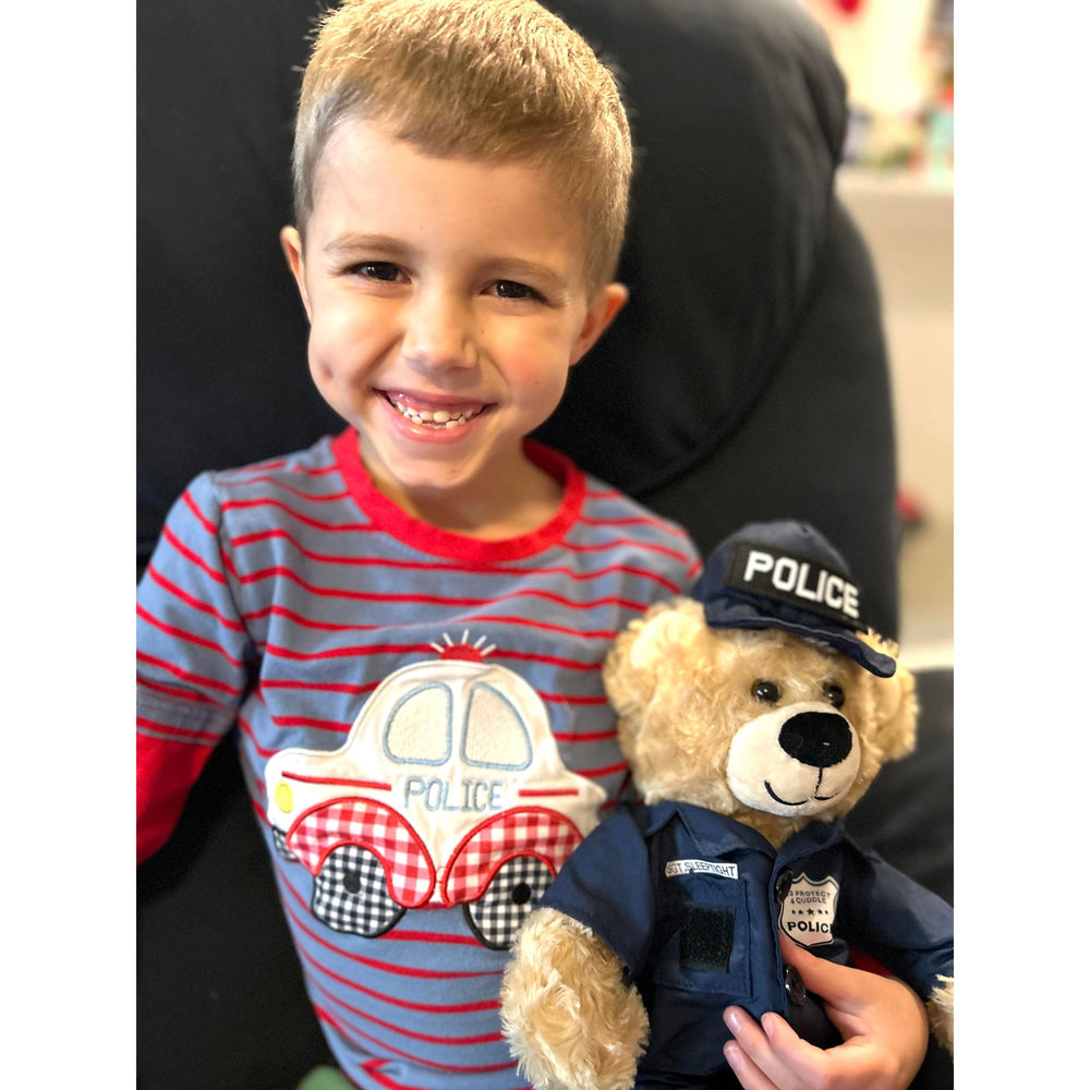 Sgt Sleeptight Police Teddy Bear - ZZZ BEARS -