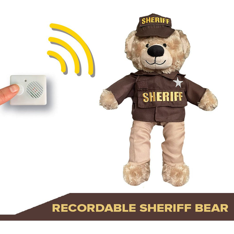 Recordable Sheriff Bear