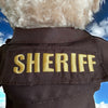 Sheriff Teddy Bear - ZZZ BEARS -