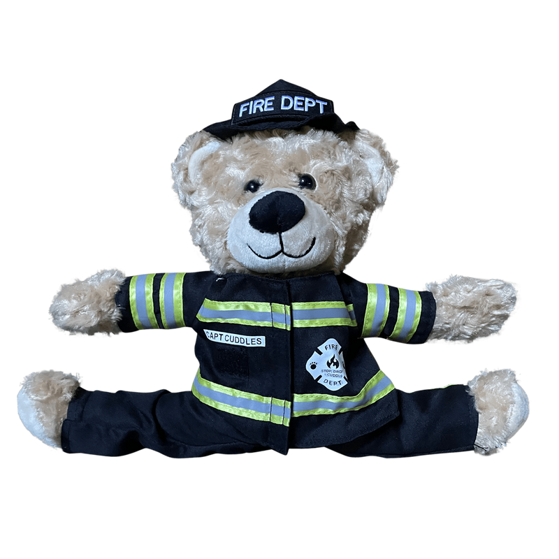 Capt Cuddles Fireman Teddy Bear - ZZZ BEARS