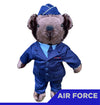 Air Force Teddy Bear in Dress Uniform - Male