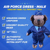 Air Force Teddy Bear in Dress Uniform - Male