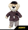 Army Teddy Bear in Officer Uniform