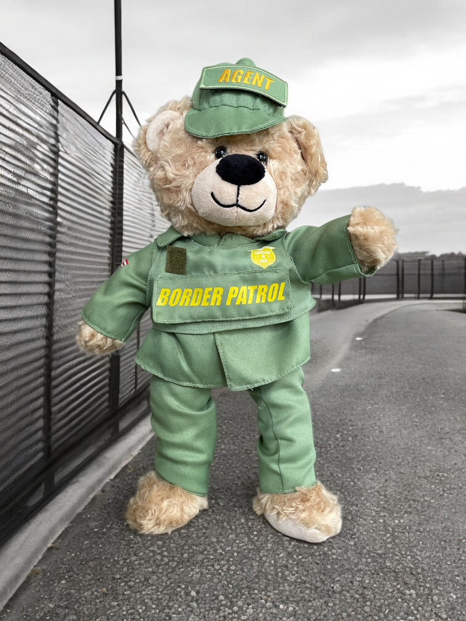 Border Patrol Teddy Bear