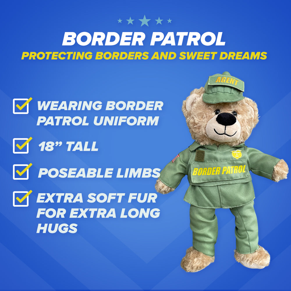 Border Patrol Teddy Bear