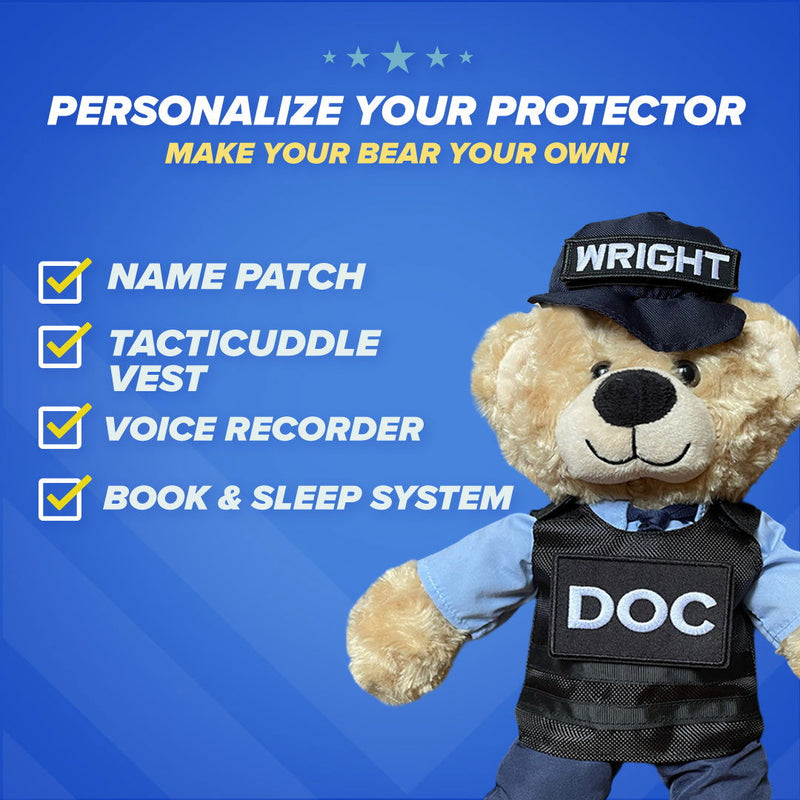 C.O Cuddles Corrections Officer Bear - ZZZ BEARS - 