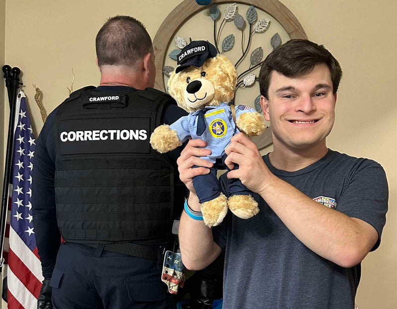 C.O Cuddles Corrections Officer Bear - ZZZ BEARS - 