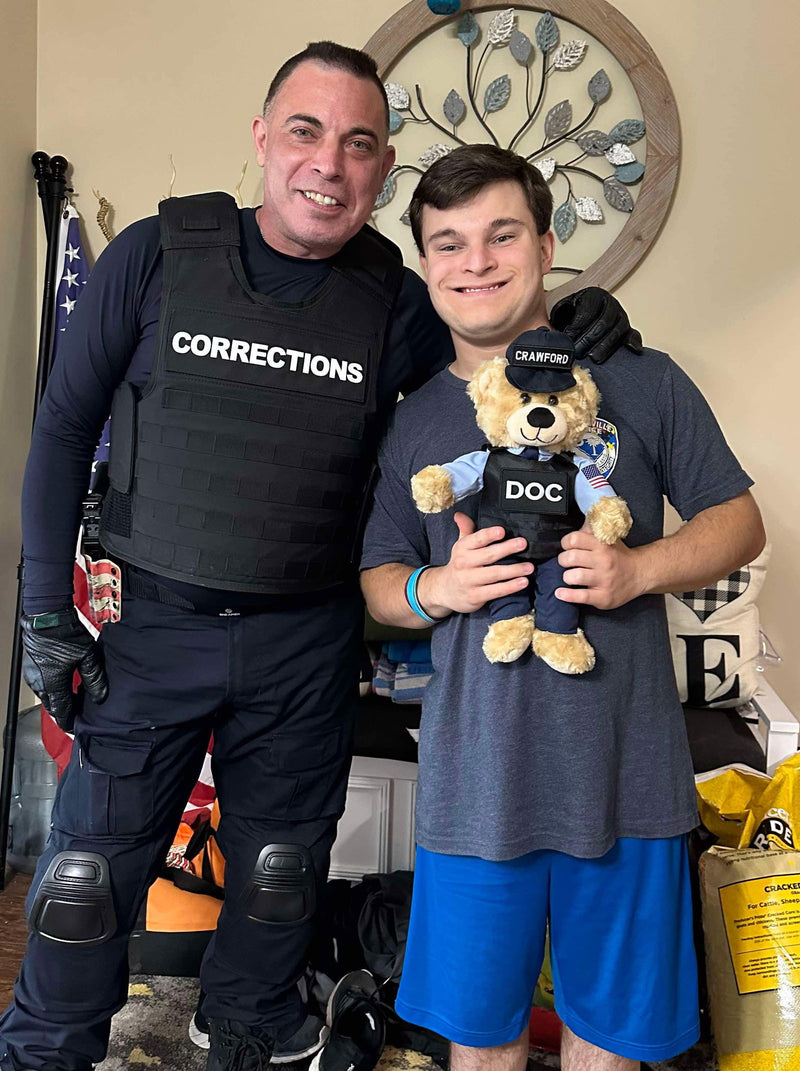 C.O Cuddles Corrections Officer Bear - ZZZ BEARS - 
