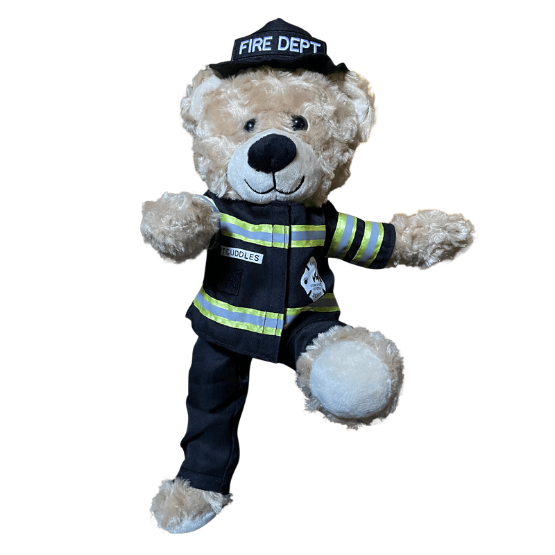 Capt Cuddles Firefighter Teddy Bear - ZZZ BEARS - 