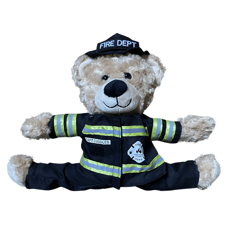 Capt Cuddles Firefighter Teddy Bear - ZZZ BEARS - 