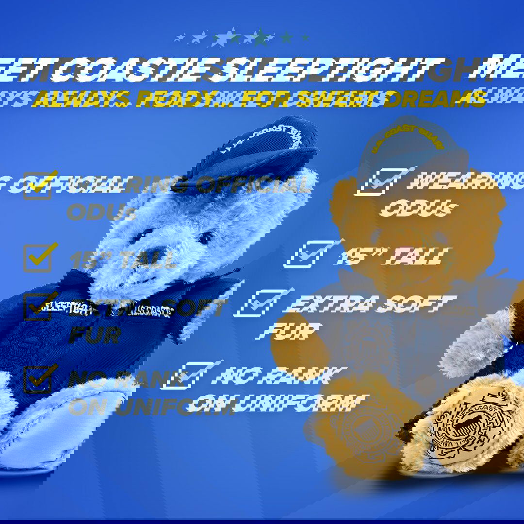 The Official Coast Guard Teddy Bear | ZZZ Bears