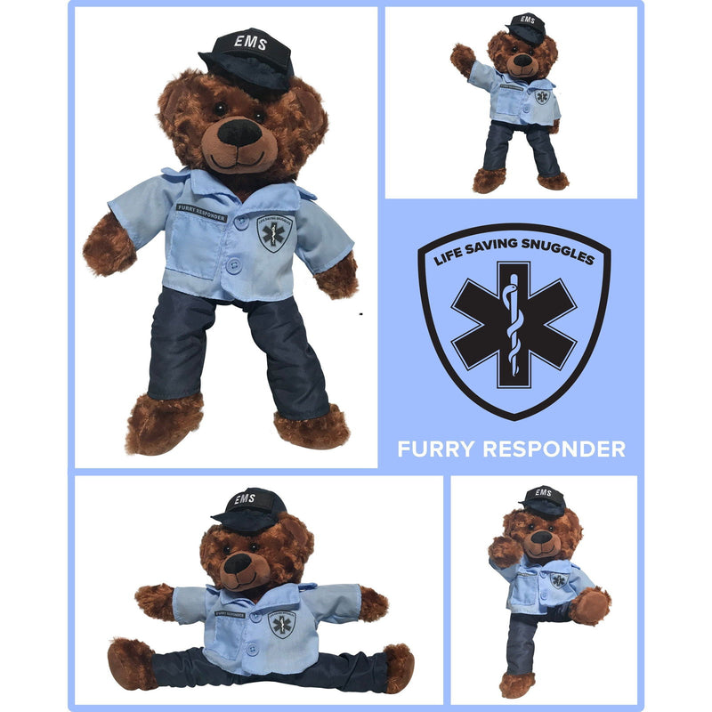 Furry responder - EMS Teddy Bear - ZZZ BEARS - 