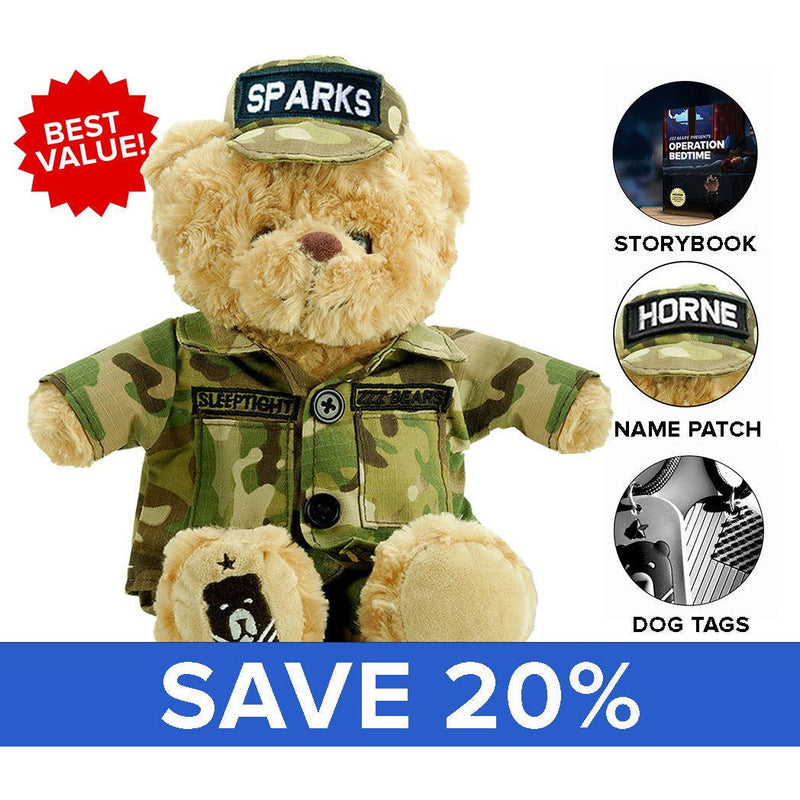 Hero Bear Bundle - Personalized - ZZZ BEARS - 