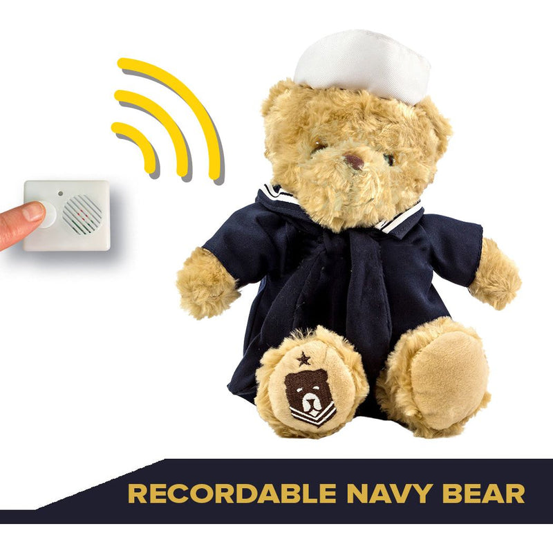 Recordable Navy Bear