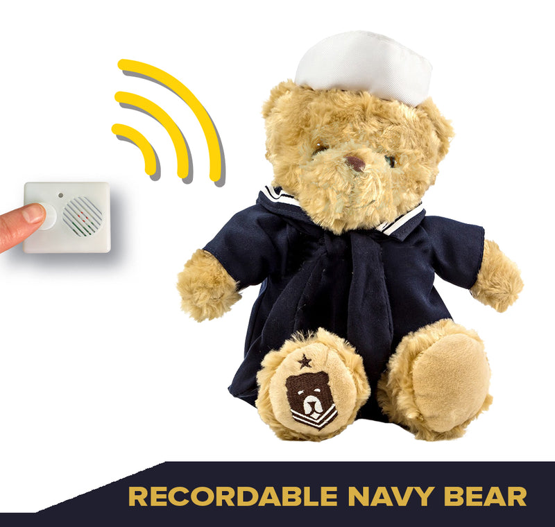 Recordable Navy Bear