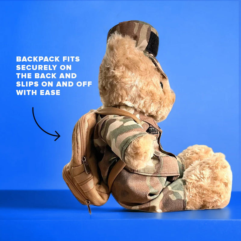 Recordable Army Bear - ZZZ BEARS - 