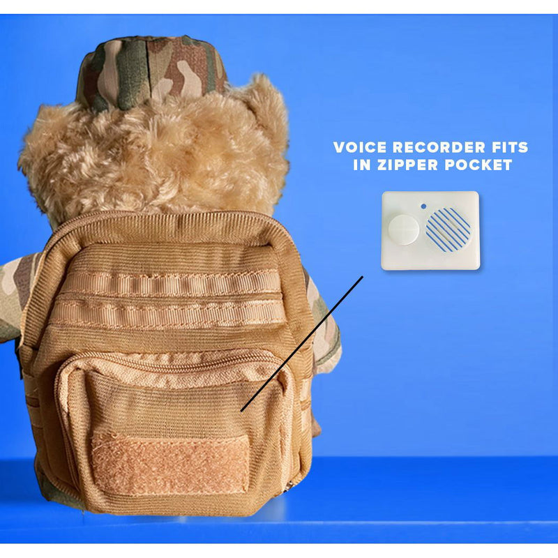 Recordable Space Force Bear - ZZZ BEARS - 