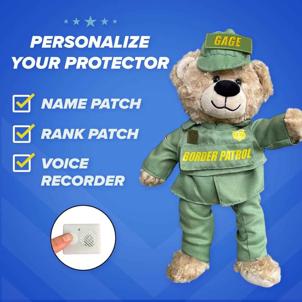 Border Patrol Teddy Bear