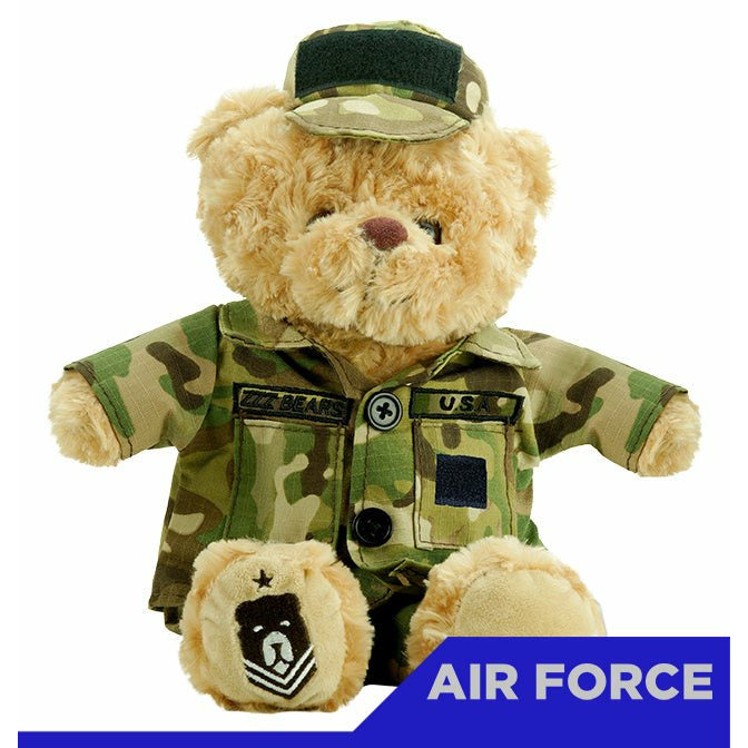 Airman Sleeptight - Air Force Teddy Bear - ZZZ BEARS