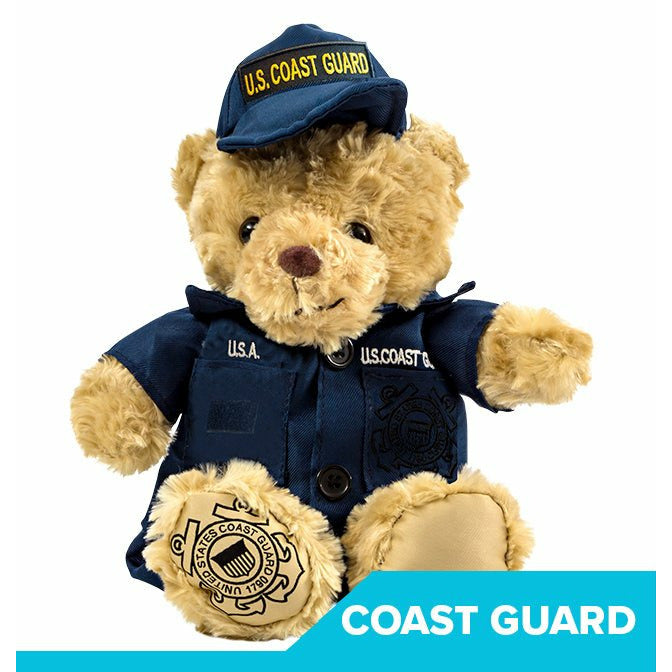 Coastie Sleeptight - Coast Guard Teddy Bear - ZZZ BEARS