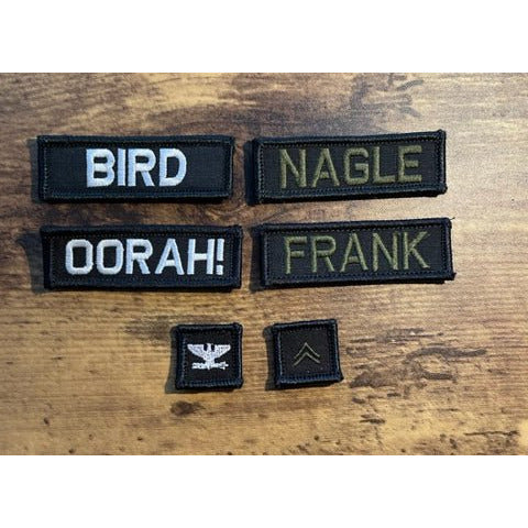 Custom Name Patches - ZZZ BEARS