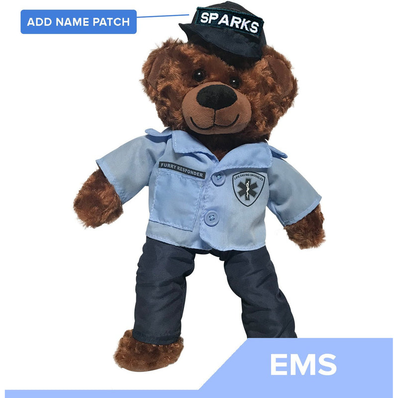 Furry responder - EMS Teddy Bear - ZZZ BEARS