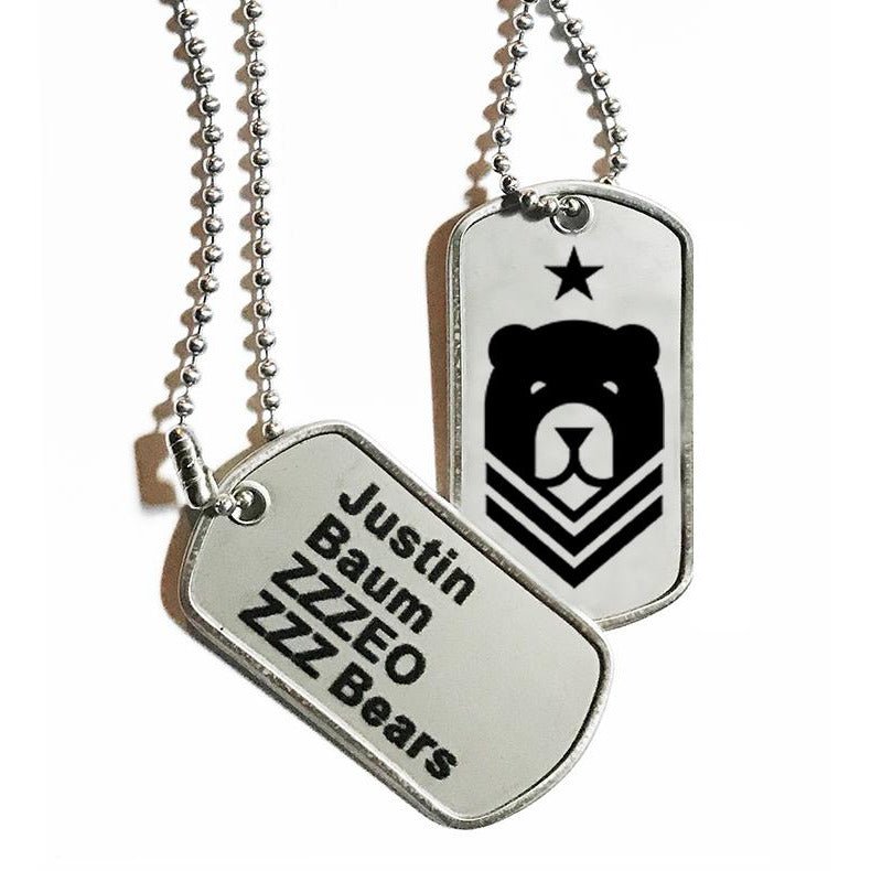 Personalized Dog Tag with Free 30″ Chain – Marvelous Printing
