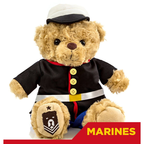 Sgt. Sleeptight Marine Dress Blues Bear