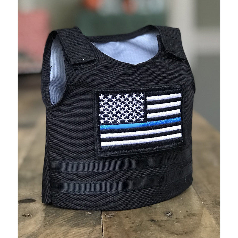 Tacticuddle Vest with Police patch - ZZZ BEARS