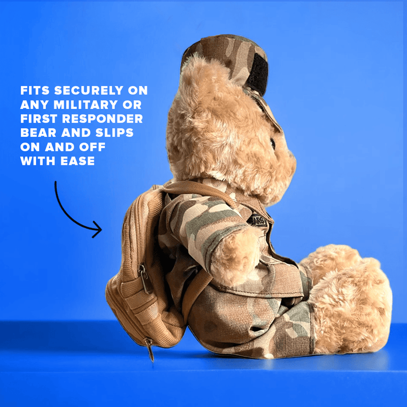 Voice Recorder with Tactical Backpack - ZZZ BEARS